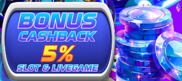 Bonus Cashback 5%