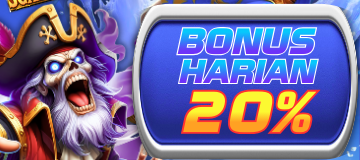 Bonus Deposit Harian 20%